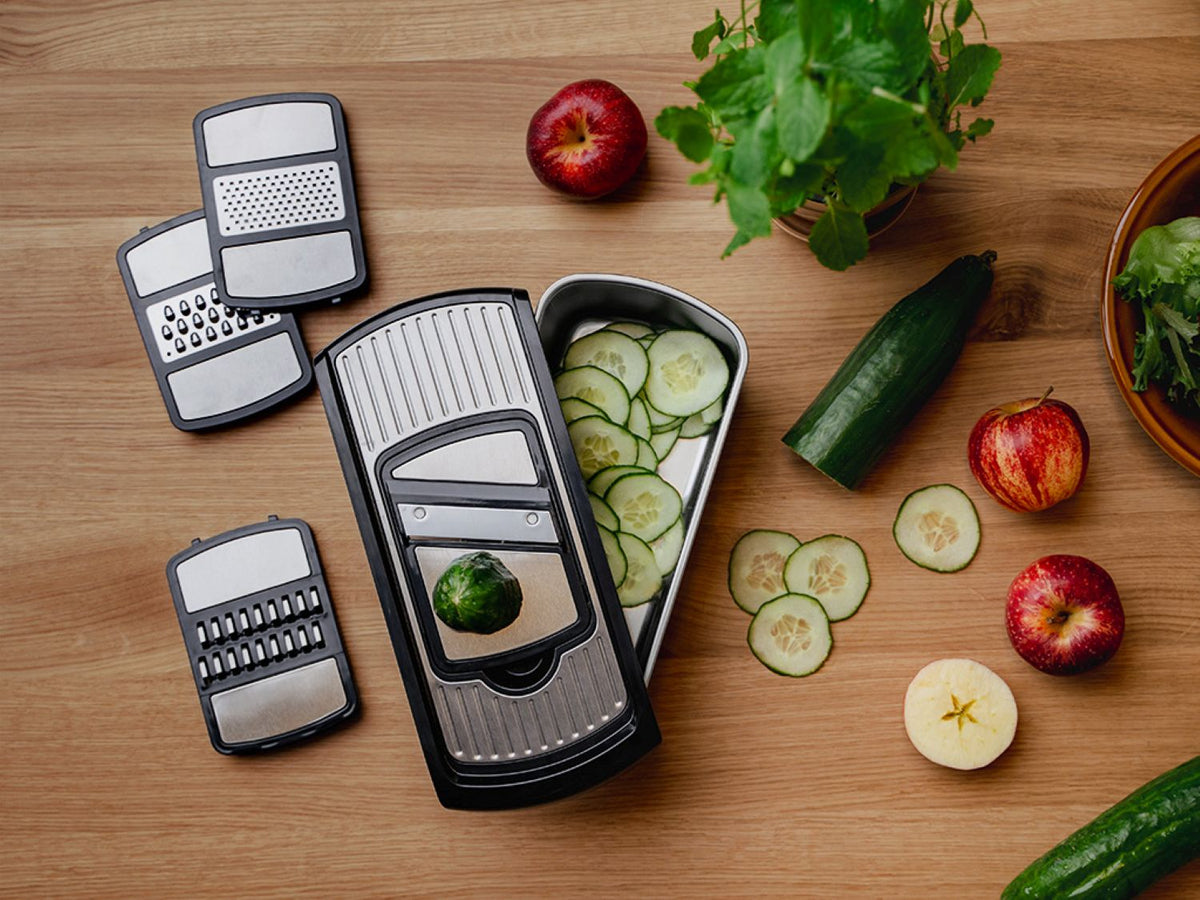 Rendi la tua quotidianità più semplice con il tagliaverdure multifunzione di ONYX Cookware