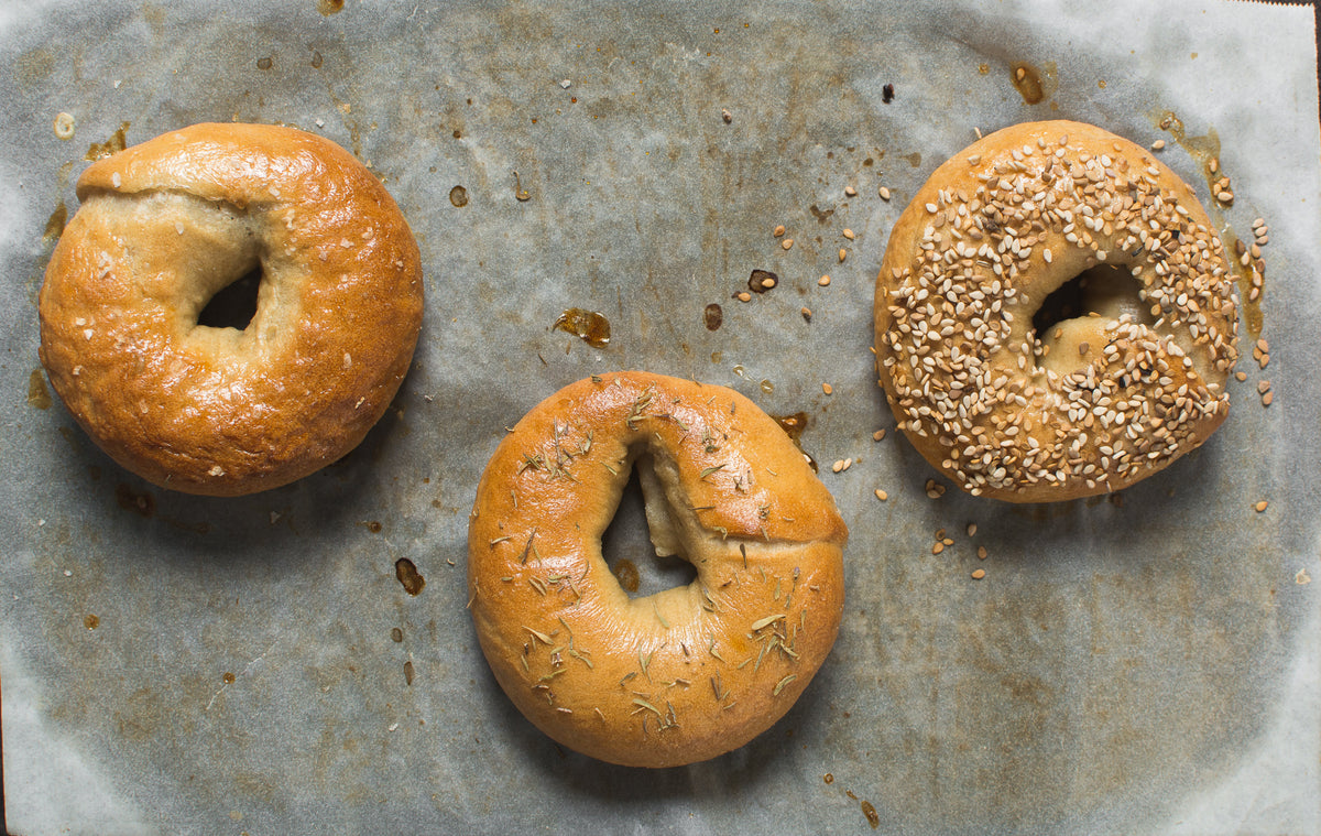 Bagel soffici con 2 ingredienti – perfetti nella tua friggitrice ad aria ONYX Cookware