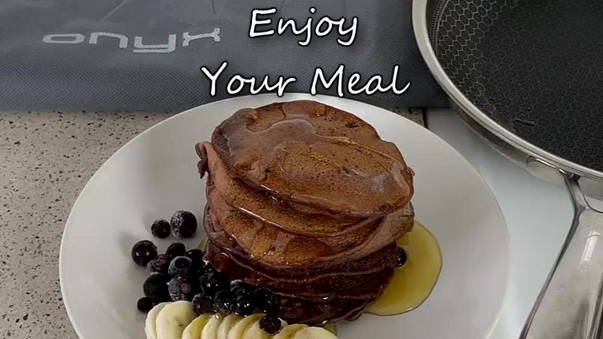 Ispirazione - Pancake vegani alla banana e al cioccolato