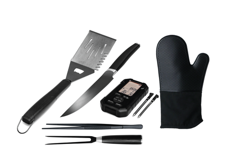 SET BBQ COMPLETO - TERMOMETRO - 1
