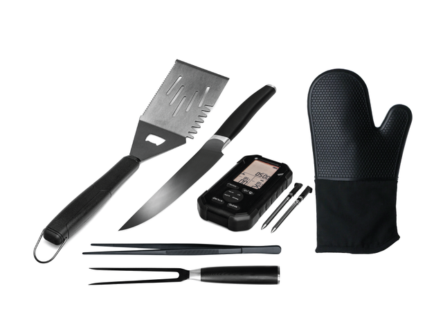 SET BBQ COMPLETO - TERMOMETRO - 1