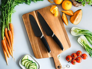 2-PZ COLTELLO DA CHEF-SANTOKU SET - 2