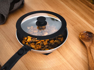 COPERCHIO IN VETRO SENZA MANICO – 18 CM - 6