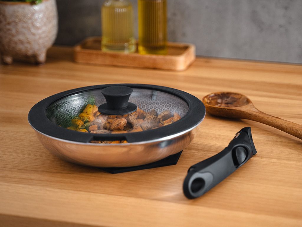 SET DI COPERCHI IN VETRO PER MANICO RIMOVIBILE – 26/28 CM - 6