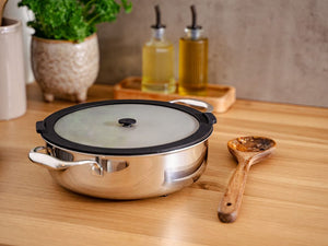 COPERCHIO IN VETRO PER CONSERVAZIONE – 18 CM - 2