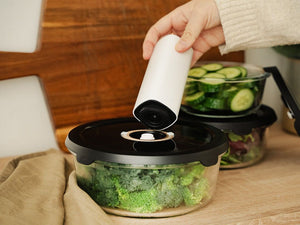 CONTENITORE TONDO IN VETRO SOTTOVUOTO – 635ML - 5