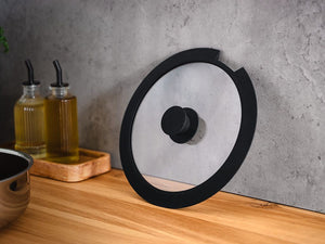 SET DI COPERCHI IN VETRO PER MANICO RIMOVIBILE – 28/30 CM - 2