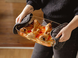 PIROFILA IN VETRO RESISTENTE AL FORNO - 3.6L - 4