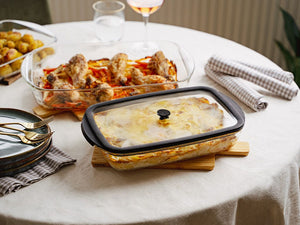 PIROFILA IN VETRO RESISTENTE AL FORNO - 3.6L - 7