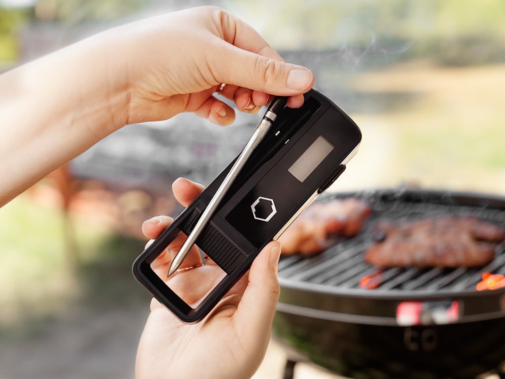 TERMOMETRO PER CARNE BLUETOOTH DUALE - 12