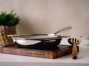COPERCHI IN VETRO IMPILABILI – 18/ 20/ 24/ 26/ 28/ 30 CM – 6 PEZZI - 5