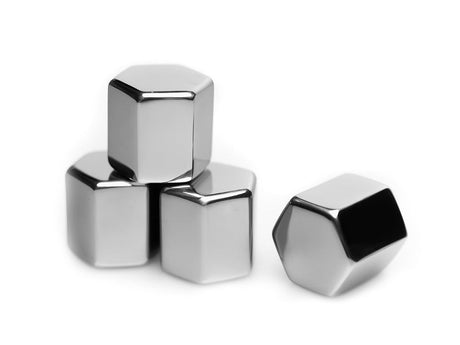 GHIACCIO RIUTILIZZABILI IN ACCIAIO INOX - 4-PZ - 1