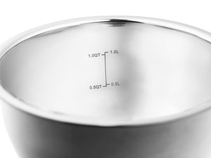 CIOTOLE PER MISCELA IN ACCIAIO INOX – 1500ML - 3
