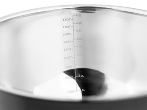CIOTOLE PER MISCELA IN ACCIAIO INOX – 5000ML - 3