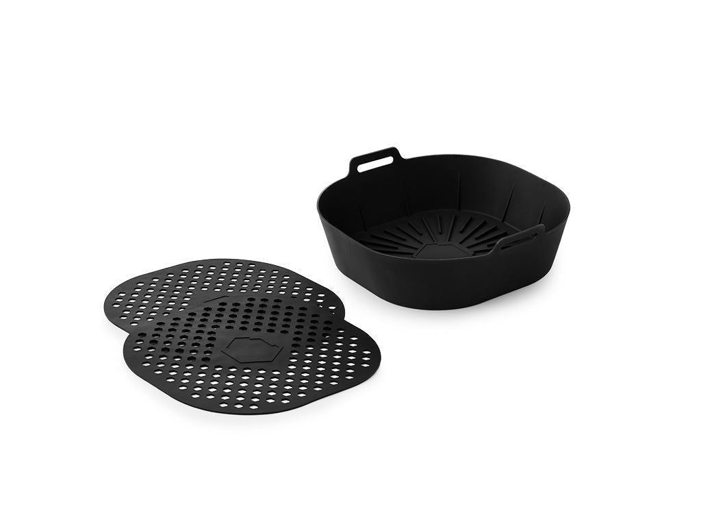 CESTINO E TAPPETINO PER FRIGGITRICE AD ARIA 3-PZ – 4L - 1