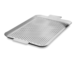 VASSOIO BBQ IN ACCIAIO INOSSIDABILE 50×30 CM - 1