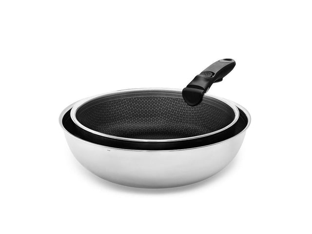 SET WOK+SAUTÉ CON MANICO RIMOVIBILE – 2 PZ - 1