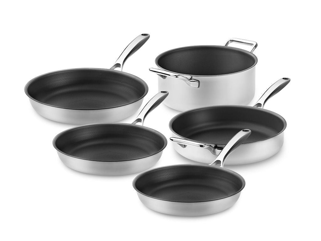 ZERO – ANTIADERENTE NATURALE SET DI PENTOLE - 5-PEZZI - 1