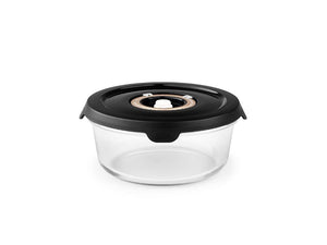 CONTENITORE TONDO IN VETRO SOTTOVUOTO – 635ML - 1