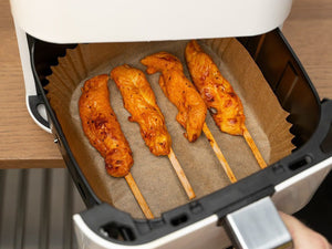 CARTA DA FORNO PER FRIGGITRICE AD ARIA 18 X 16 CM - 200-PZ - 2