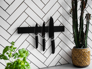 SUPPORTO MAGNETICO PER COLTELLI DA PARETE DA 40 CM - 4